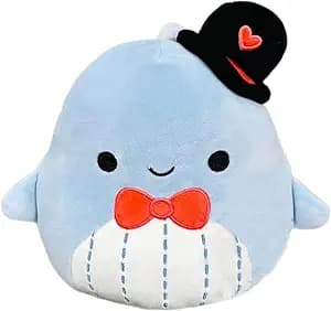 Squishmallow 8" Samir The Whale Valentine's Day Plush ... - Amazon.com