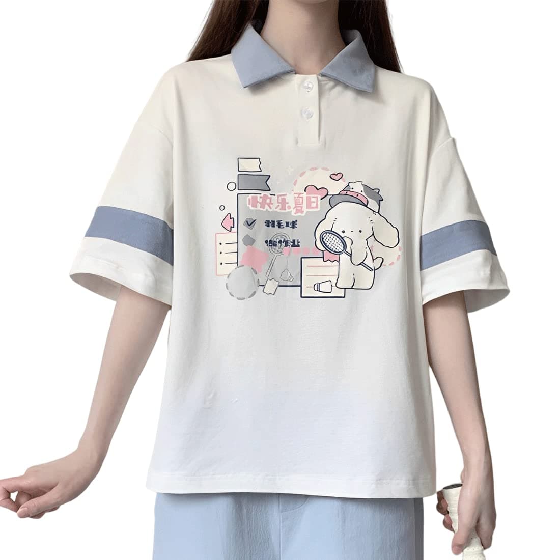 Women Harajuku Style Pastel Gothic Kawaii Fashion Casual Soft ...