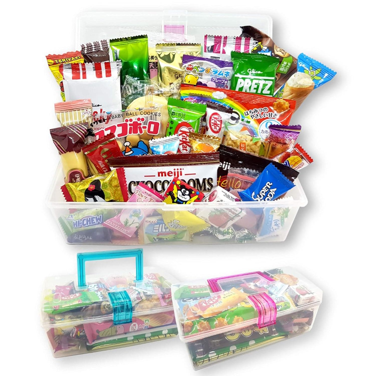 Japanese Snacks Dagashi Assorted Gift Box in Reusable Tote Box ...