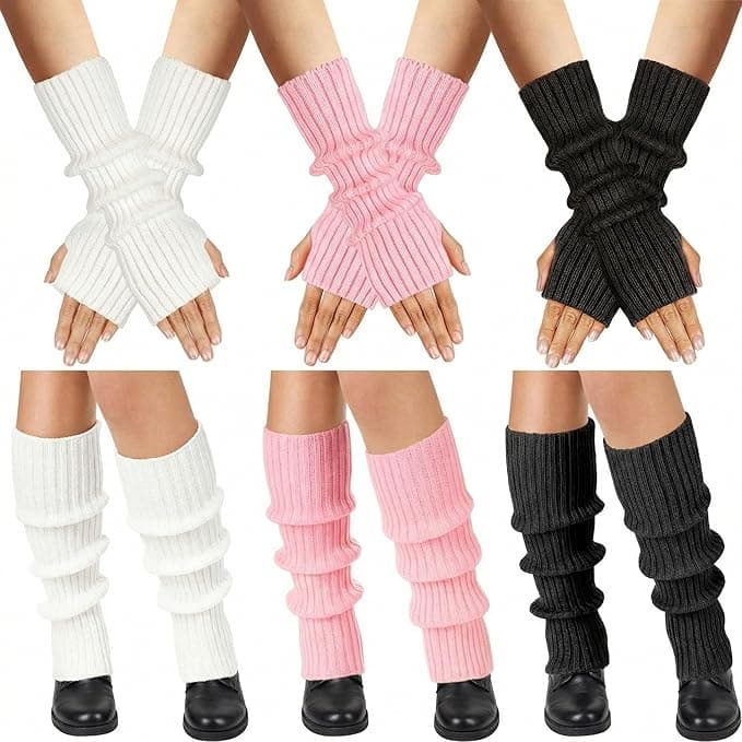 Tivi Tovo 6 Pairs Kawaii Arm Warmers and Leg ... - Amazon.com
